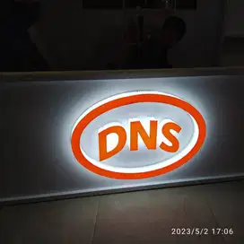 Neon Box Bulat/ Huruf Timbul/ Papan Nama/ Signage/ Jasa Reklame