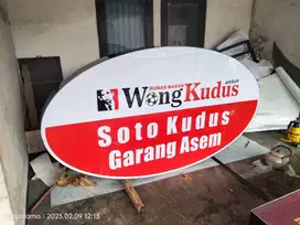 Signboard Akrilik, Neon Box, Huruf Timbul dan Reklame Billboard Toko