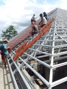 Baja Ringan 0,75mm Bongkar Pasang Atap Lama Ganti Baru