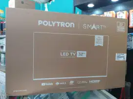 Tv Polytron 32 inci Smart garansi resmi 5 Tahun