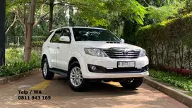 LowKM Fortuner 2013 VNT Diesel AT 2014 trd pajero sport