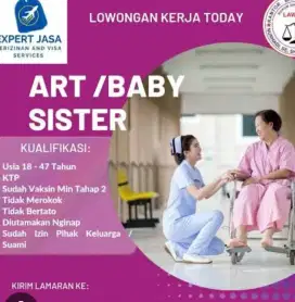 DICARI ART PRT Caregiver Suster Info Loker Lowongan Kerja Gaji Tinggi