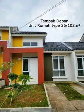 Over Kredit Rumah Cluster SANGAT MURAH hanya 50 JT saja