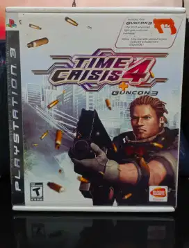 Game Ps3 TIME CRISIS 4 With GUNCON, ORIGINAL USA, SEGEL