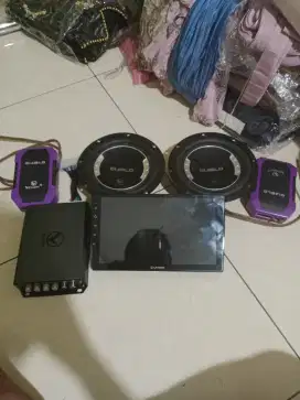 Di jual paketan audio mobil