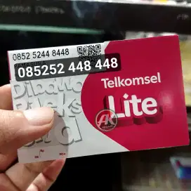 Kartu Perdana Nomor Cantik Telkomsel Ekor Seri ABC ABC