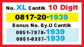 Nomor Cantik XL 10 Digit