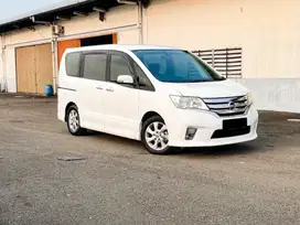 Nissan Serena HWS 2014 Mint Condition Nik 2013