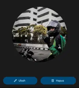 Ojek langganan.  antar jemput langganan