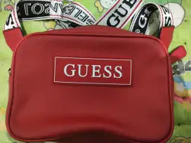 WaistBag GUESS merah