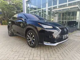 LEXUS NX200T FSPORT AT 2017 BLACK ON BLACK LOW KM SUNROOF NOPIL SUPER