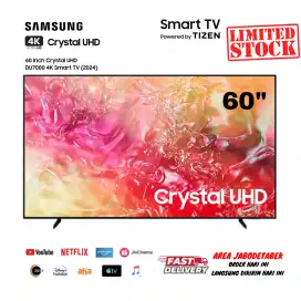 SAMSUNG Crystal 4K UHD 60DU7000 - Smart TV TizenOS Airplay HDR10+