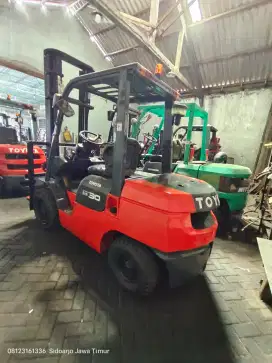 Toyota forklift 3ton ex plastik