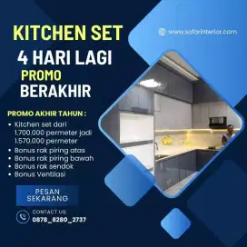 JUAL KITCHEN SET CUSTOM SERANG KOTA BANTEN - CILEGON - PANDEGLANG