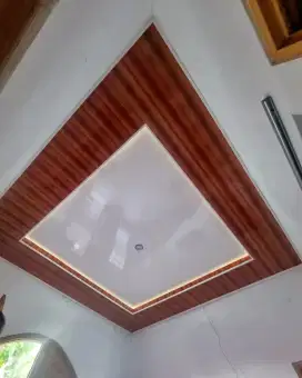 Plafon pvc renovasi