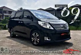 [ LOW KM69RB ]ANTIK! ALPHARD G 2013 MDL 14 PILOT SEAT EX ORTU ISTIMEWA