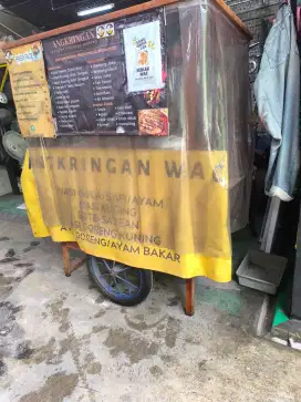 Gerobak angkringan mie baso