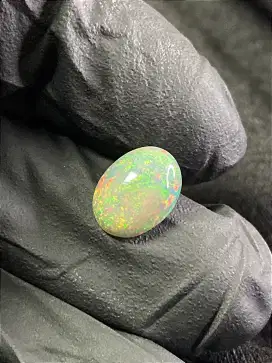 Batu Cincin Kalimaya Black Opal Jarong Multi Colour HC