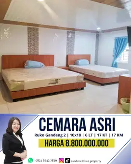 Ruko Gandeng Cemara Asri Cocok Kosan dan Penginapan