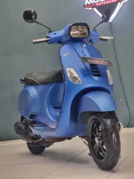 TERMURAH‼️ Vespa S125 Facelift LED 2021 Matte blue Mustika Motoshop