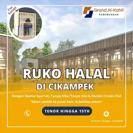 JUAL RUKO 2LANTAI DI PERUMAHAN SYARIAH GRAND AL KAHFI PAWARENGAN