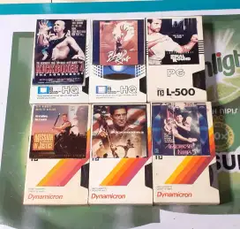 Kaset Video Betamax Film AMERICAN NINJA 5 (6 PCS)