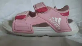 SANDAL ANAK ADIDAS STRAP WARNA PINK SIZE 25/ 7K