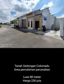 Dijual Tanah Murah Colomadu Karanganyar Solo