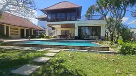 dijual villa view sawah lokasi kedungu tabanan