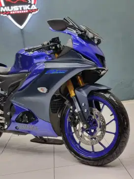 PROMO TERMURAH‼️ Yamaha R15 V4 2022 Facelift Matte Blue Mustika motor