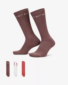 Nike Everyday Plus (3 Pairs) Crew Socks - Multi-Color