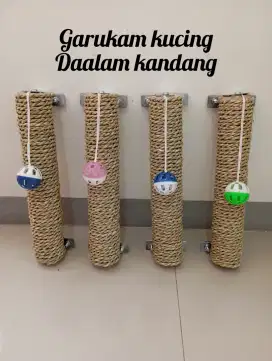 Garukan kucing dalam kandang