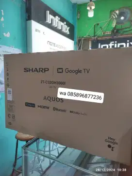 Tv Sharp google tv 32 inch promo