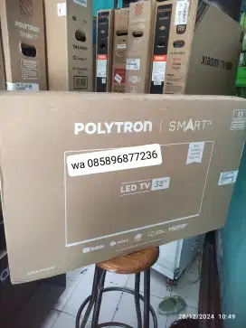 Tv Polytron smart tv 32 inch baru promo