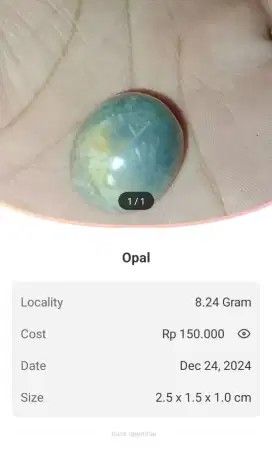 BATU PERMATA CINCIN OPAL