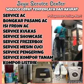 Service AC Kulkas Frezer Servis Mesin Cuci Bongkar AC Pasang AC Wiyung