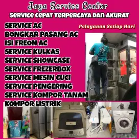 Service AC Bongkar Pasang AC Servis Mesin Cuci Kulkas Frezer Tenggilis