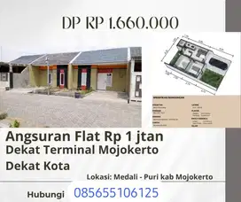 rumah subsidi pemerintah mojokerto view pegunungan