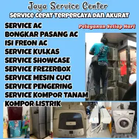 Service AC Bongkar AC Pasang AC Servis Mesin Cuci Kulkas Frezer Wiyung