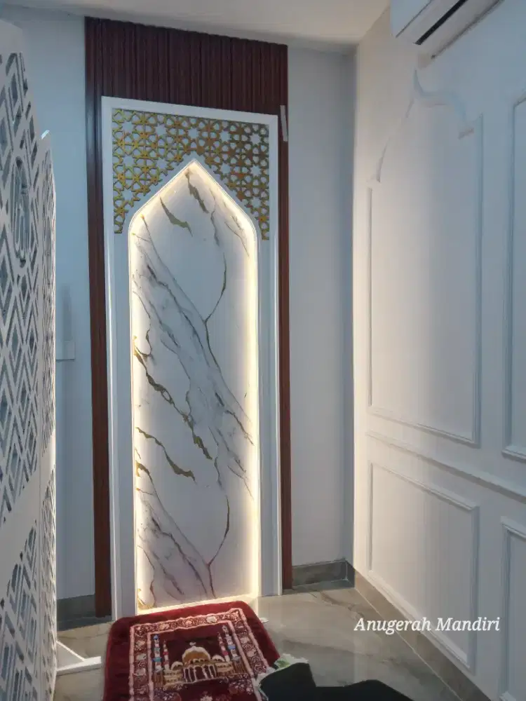 Mihrab, moulding, backrop tv