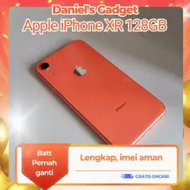 Apple iPhone XR 128GB, mulus lengkap Eks International