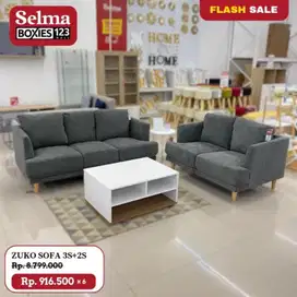 Sofa set bahan fabric