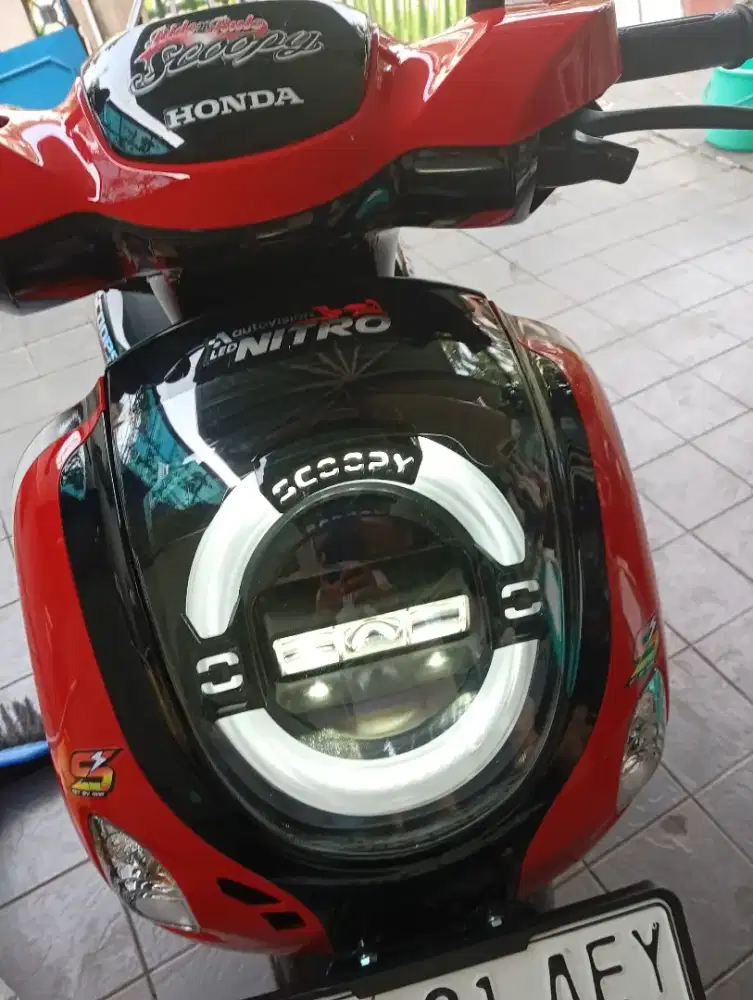 Honda Scoopy Gress New Model BPKB ready Bonus banyak