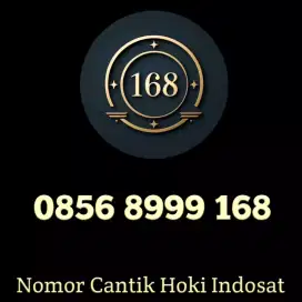 Nomor cantik Super Hoki iLuFA 168 perdana Indosat Premium berkualitas