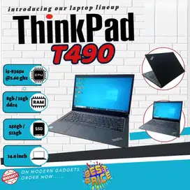 LAPTOP LENOVO THINKPAD T490 CORE I5  GEN8 NO TOUCH AK/NK