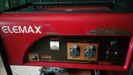 Jual genset elemax sh 5300 ex