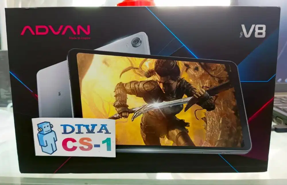 Advan V8 Gaming Tab Helio G99 Ram 8Gb 128Gb Dual SimCard Android 14 Ba