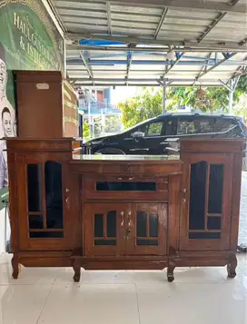 BUFFET/LEMARI TV KAYU JATI