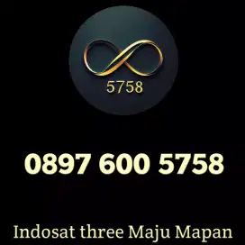 Nomor Hoki Exsclusive 5758 spesial perdana Indosat Three berkualitas