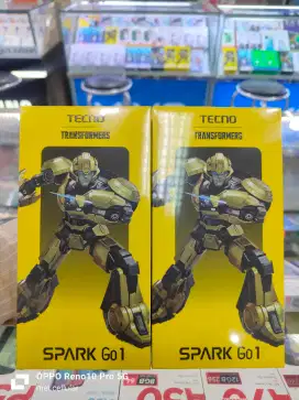 Tecno spark Go 1 3/64 4/64 & 4/128 baru garansi resmi bisa TT kredit